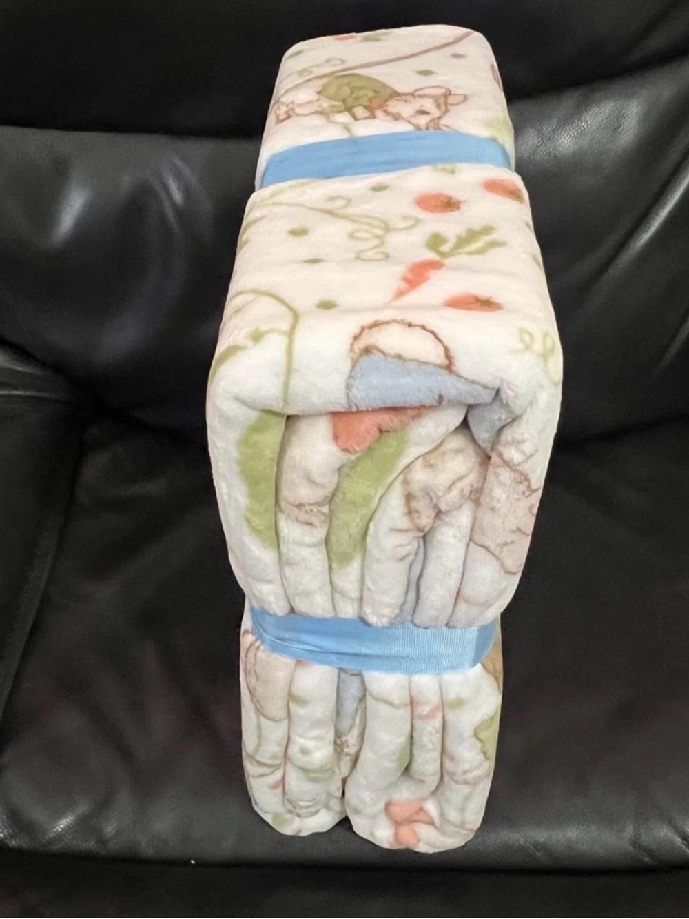 Easter Peter Rabbit Twin Blanket - Picture 2 of 5